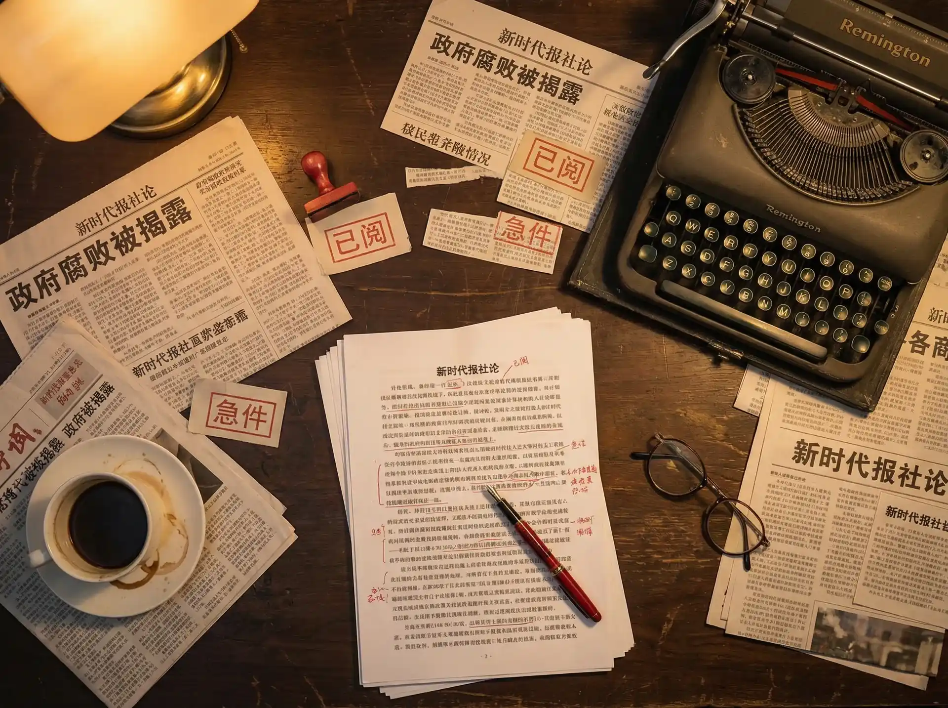 暗网吃瓜-独家爆料|网络热门资讯|暗网吃瓜官方网站 - 报社编辑部工作场景